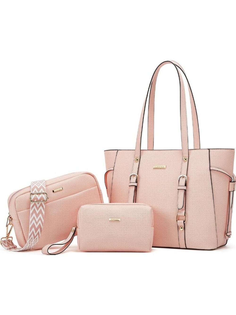 Chic Women's Tote & Shoulder Bag Set - Stylish Satchel Purse for Everyday Use